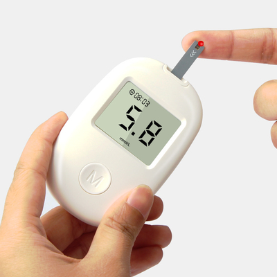 Affichage d'affichage à cristaux liquides de sucre pour le sang Sugar Glucose Monitor Meter Medical Glucometer portatif